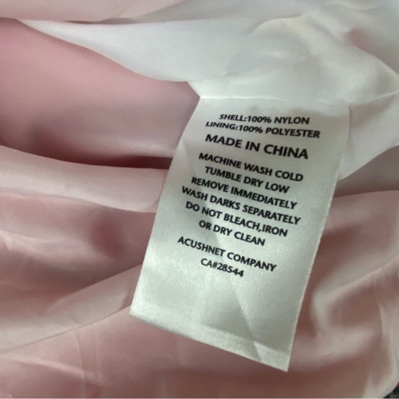 FootJoy Quarter Zip Orange Grey Jacket Windbreaker Men’s Size Small - Picture 6 of 13